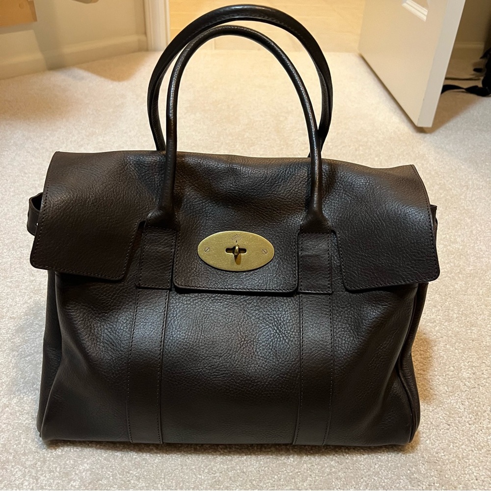 Mulberry Bayswater chocolate brown